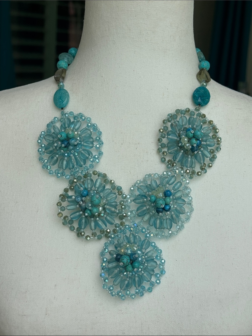 Nakamol RARE adjustable length beaded necklace